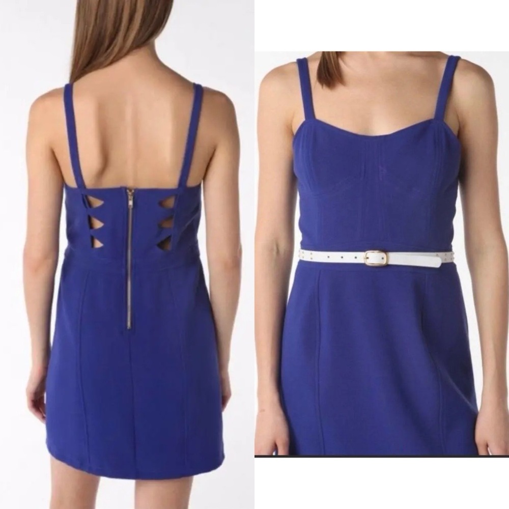 Sparkle & Fade Mini Bodycon Cutout Dress